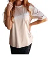 One Eleven North Champagne Shirt In White In White