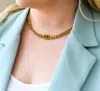 One Eleven North Decadent Darling Link Chain Choker In Gold In Gold
