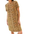 One Eleven North Lead Me On Dress In Leopard Print In Multi