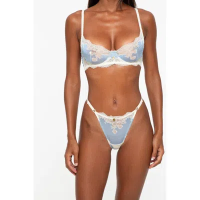 One Empire Amaranta Lingerie Set In Blue