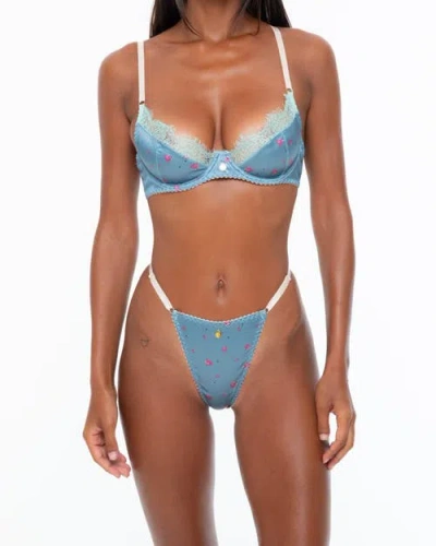 One Empire Ceci Lingerie Set In Blue