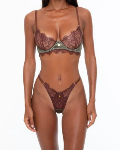 One Empire Dandara Lingerie Set In Brown