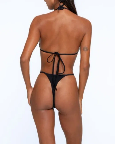 One Empire Kiana Bikini Bottoms In Black