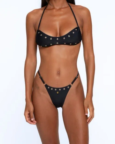 One Empire Kiana Bikini Top In Black