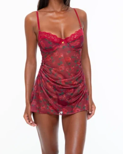 One Empire Kyara Babydoll In Brown