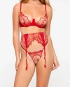 One Empire Lissa Lace Set In Red