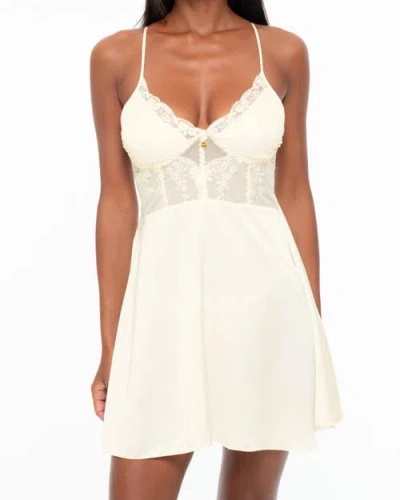 One Empire Moira Babydoll In Yellow