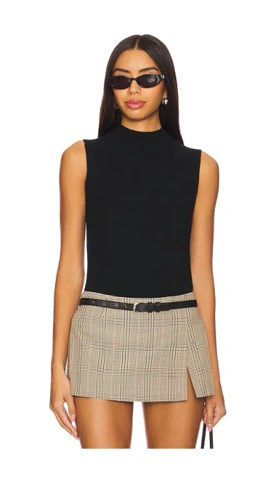 One Grey Day Top Amari In Black