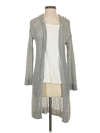 Pre-owned One Grey Day Cardigan Sweater In Gray
