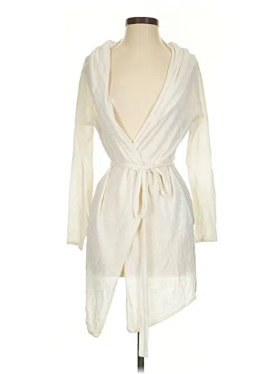 Pre-owned One Grey Day Cardigan Sweater In Ivory