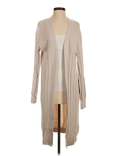 Pre-owned One Grey Day Cardigan Sweater In Tan