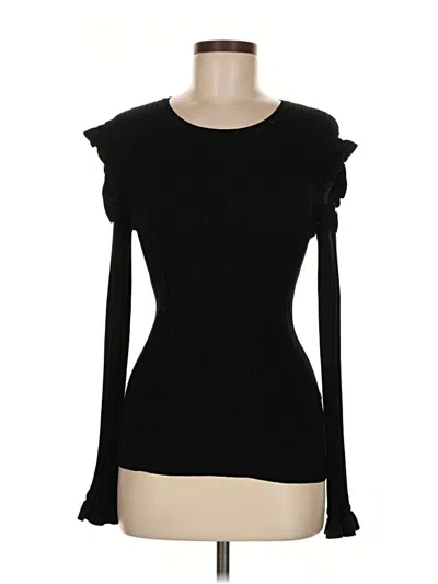 Pre-owned One Grey Day Los Angeles Long Sleeve T-shirt In Black