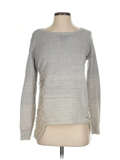 Pre-owned One Grey Day Los Angeles Wool Pullover Sweater In Gray