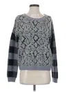 One Grey Day Pullover Sweater In Gray