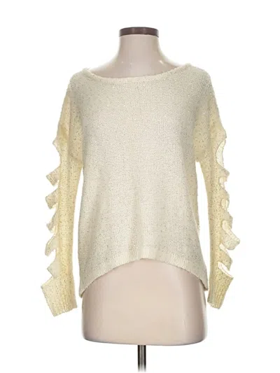Pre-owned One Grey Day Pullover Sweater In Ivory