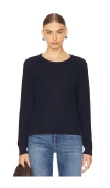 One Grey Day Raleigh Pullover In Navy