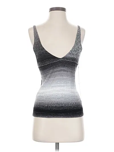 One Grey Day Tank Top Silver Strapless Neckline Tops In Multi