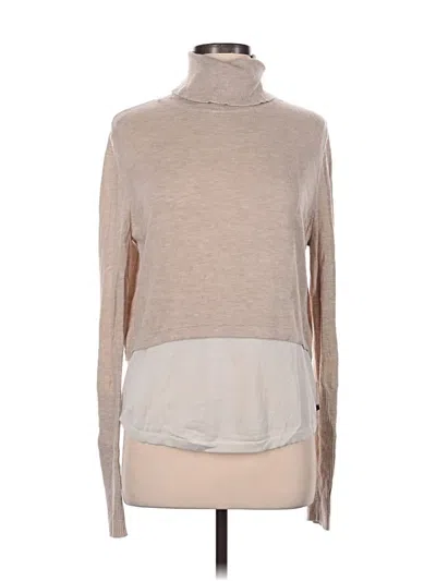 Pre-owned One Grey Day Turtleneck Sweater In Tan