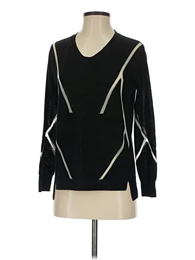 Pre-owned One Grey Day Wool Pullover Sweater In Black