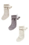 One Hundred 80 Degrees 3-pack Faux Fur Stocking
