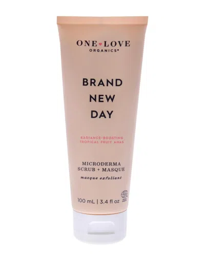 One Love Organics Women's 3.4oz  Brand New Day Microderma Scrub