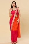 One Minute Saree® Celia Pre-draped Georgette Saree