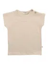 One More In The Family Beige T-shirt In Beige