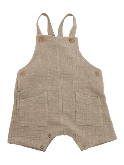One More In The Family Brown Romper