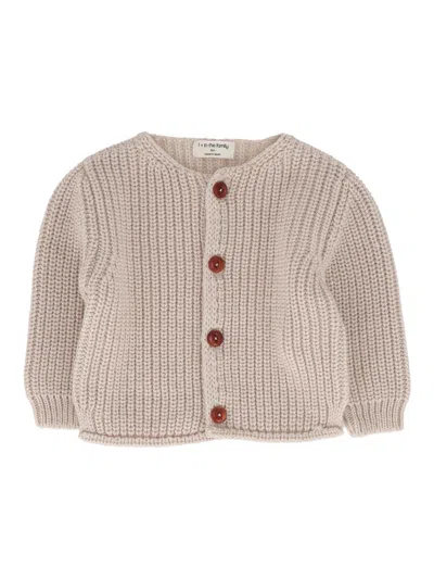 One More In The Family Cardigan In Brown