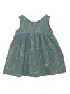 One More In The Family Green Dress In Green