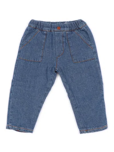 One More In The Family Lined Pants In Blue