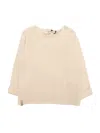 One More In The Family L.sleeve T-shirt In White