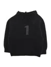 One More In The Family Number One Sweater In Gray