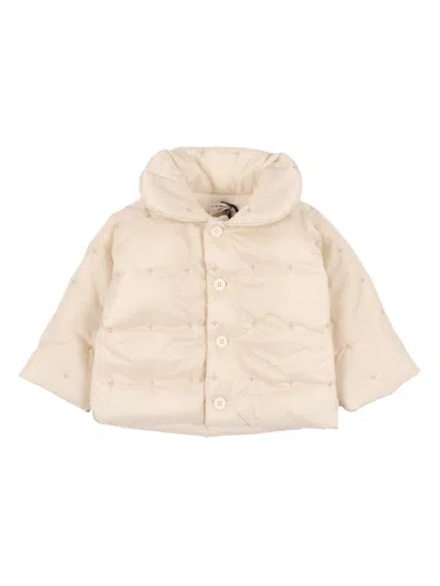 One More In The Family Padded Jacket In Pink