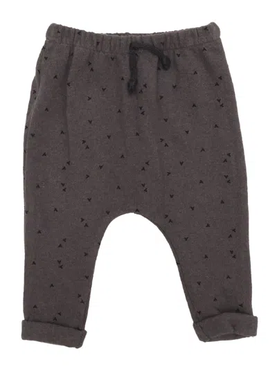 One More In The Family Kids' Trousers In Grey