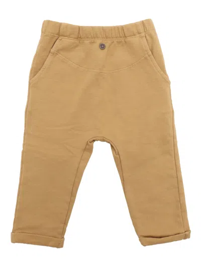 One More In The Family Kids' Pants In Yellow