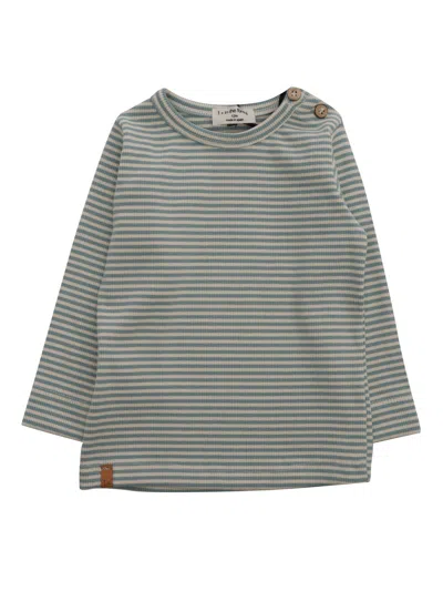 One More In The Family Striped Shirt In Grey
