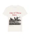 One Of These Days Across The Plains Tee In Bone
