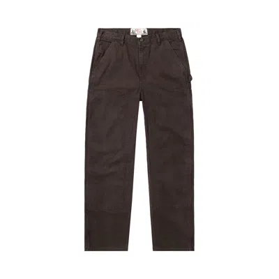Pre-owned One Of These Days Canvas Double Knee Pants 'washed Brown' | Men's Size Xl
