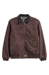 One Of These Days Canvas Zip-up Ranch Jacket In Brown