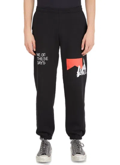 One Of These Days Fence Line Track Pants In Black