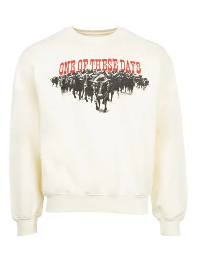 One Of These Days Graphic-print Sweatshirt