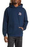 ONE OF THESE DAYS ONE OF THESE DAYS HORSE SHOE EMBROIDERED COTTON HOODIE