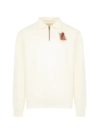 One Of These Days Lasso Sport Quarter-zip Sweater In Yellow