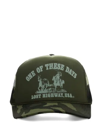One Of These Days Lost Highway Cap In Green