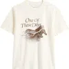 One Of These Days Lost Highway Graphic T-shirt In White