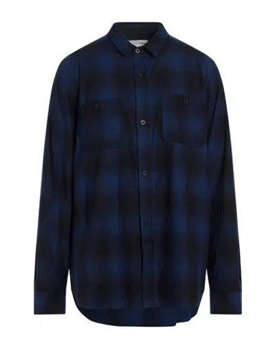 One Of These Days Man Shirt Midnight Blue Size Xxl Cotton