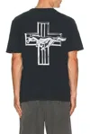 One Of These Days Mustang Cross Tee In Black