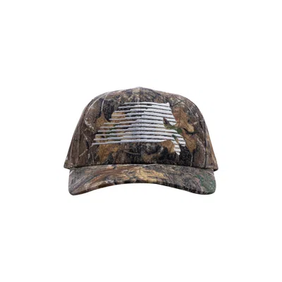 Pre-owned One Of These Days Northern Sky Hat 'camo' | Green | Men's Size Onesize