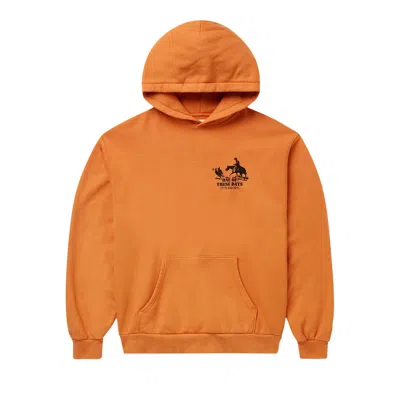 Pre-owned One Of These Days Round Up Pullover Hoodie 'orange' | Men's Size M